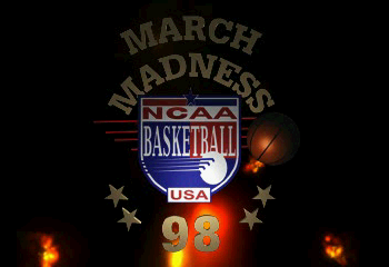 NCAA March Madness 98 Title Screen